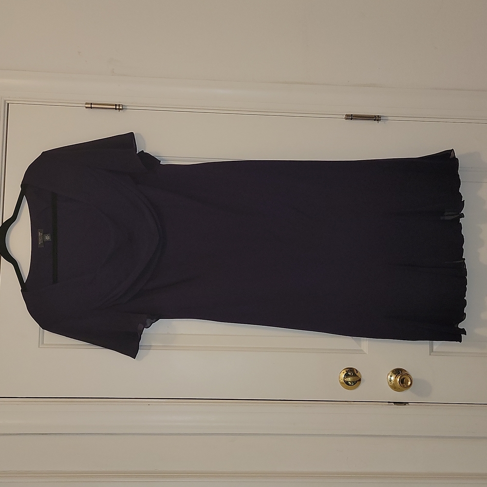 Dress Barn size 24 purple dress